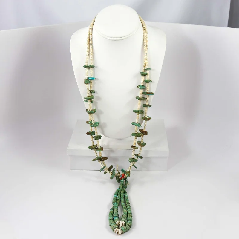 Women's layered necklaces-1940s Jacla Necklace