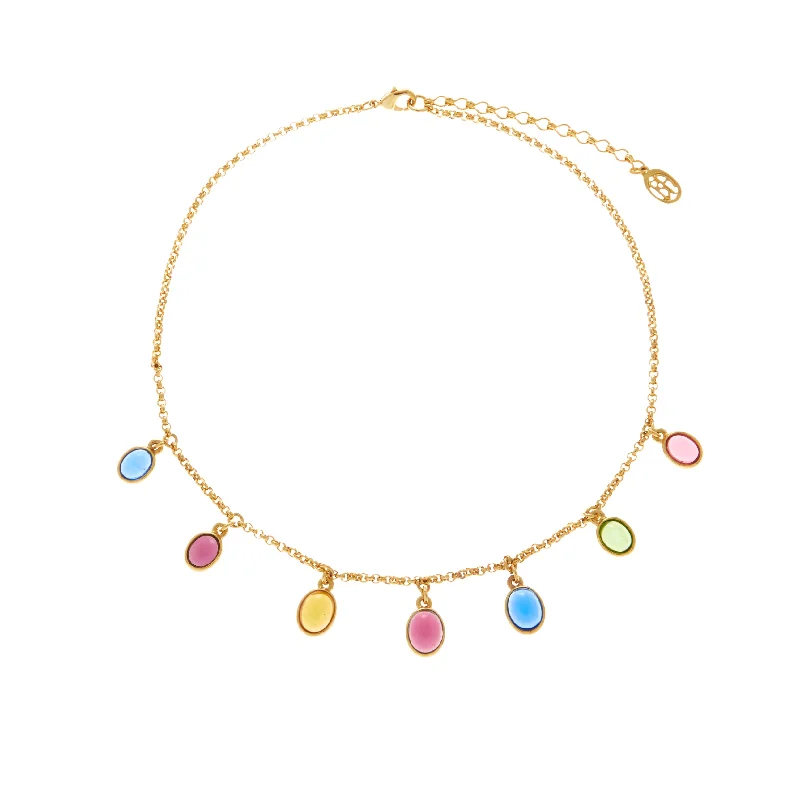 Women's diamond necklaces-Maryam Necklace