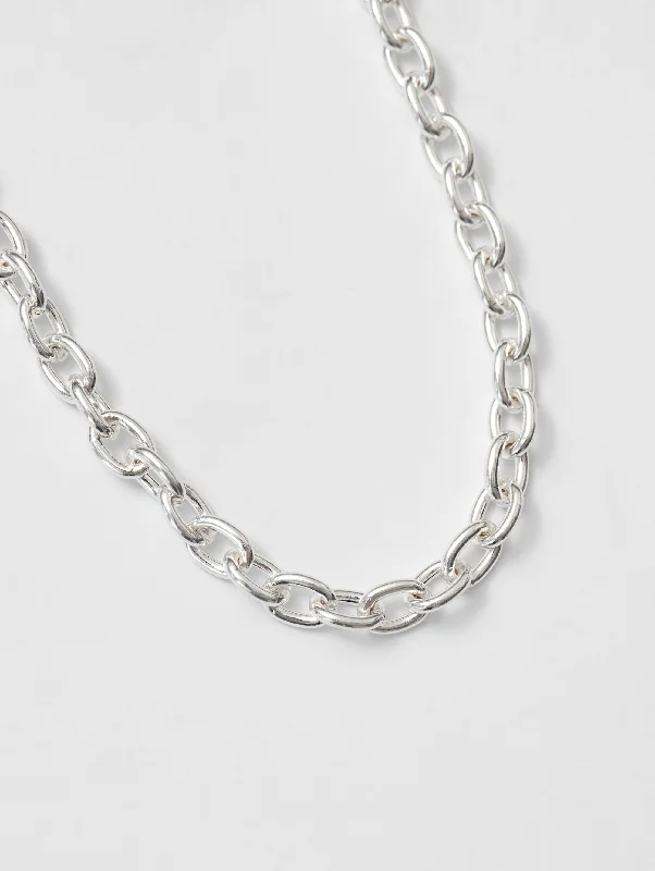 Women's modern design necklaces-Cohen Necklace in Sterling Silver