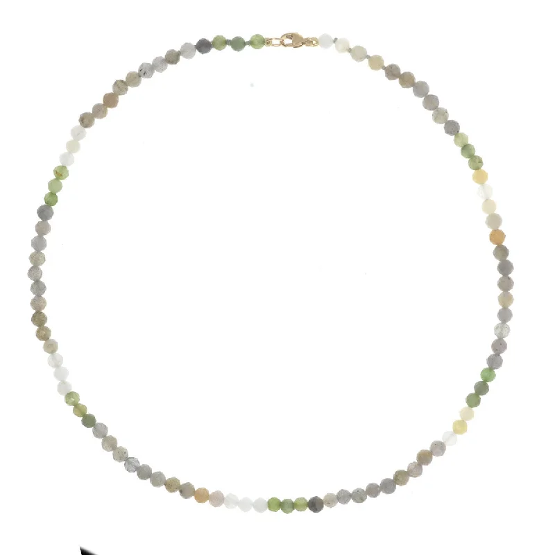 Women's seasonal necklaces-Autumnal Bright Necklace - Sage & Earth