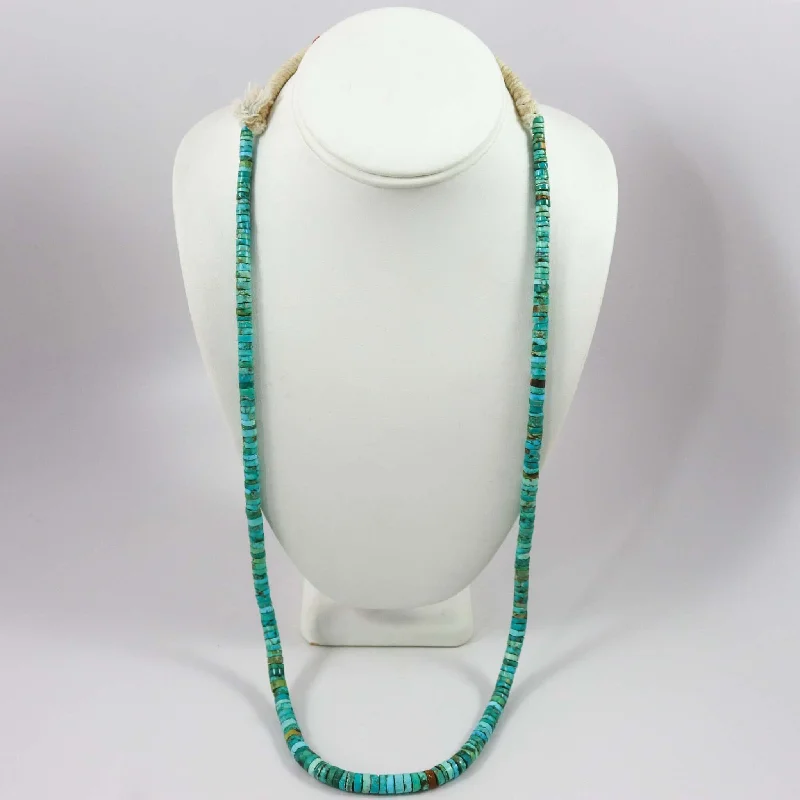 Women's crystal necklaces-Fox Turquoise Necklace