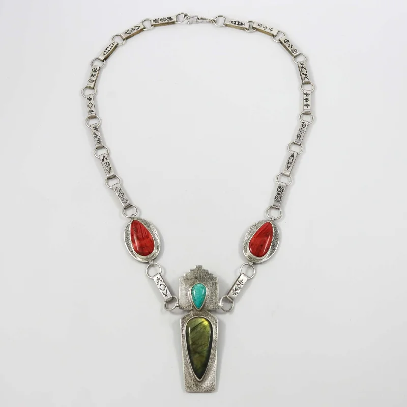 Women's gemstone necklaces-Corn Maiden Necklace