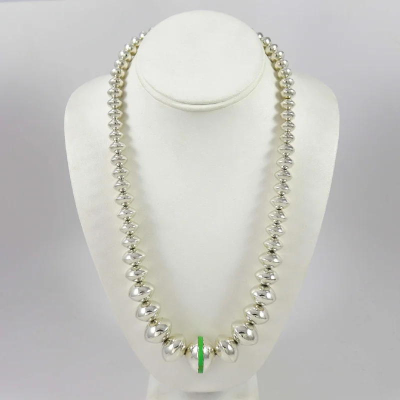 Women's family necklaces-Navajo Pearl Necklace