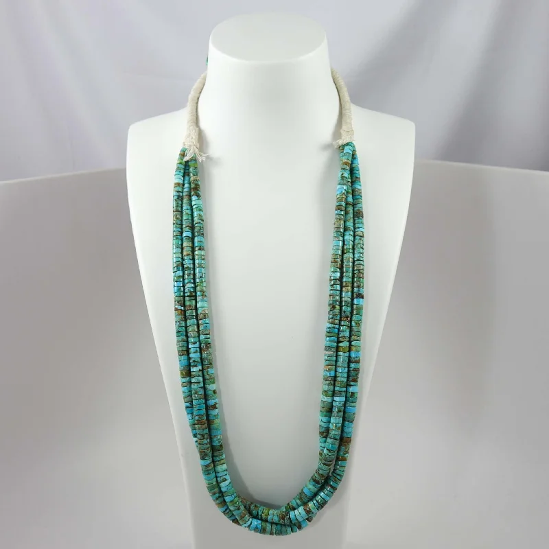 Women's evil eye necklaces-Cripple Creek Turquoise Necklace