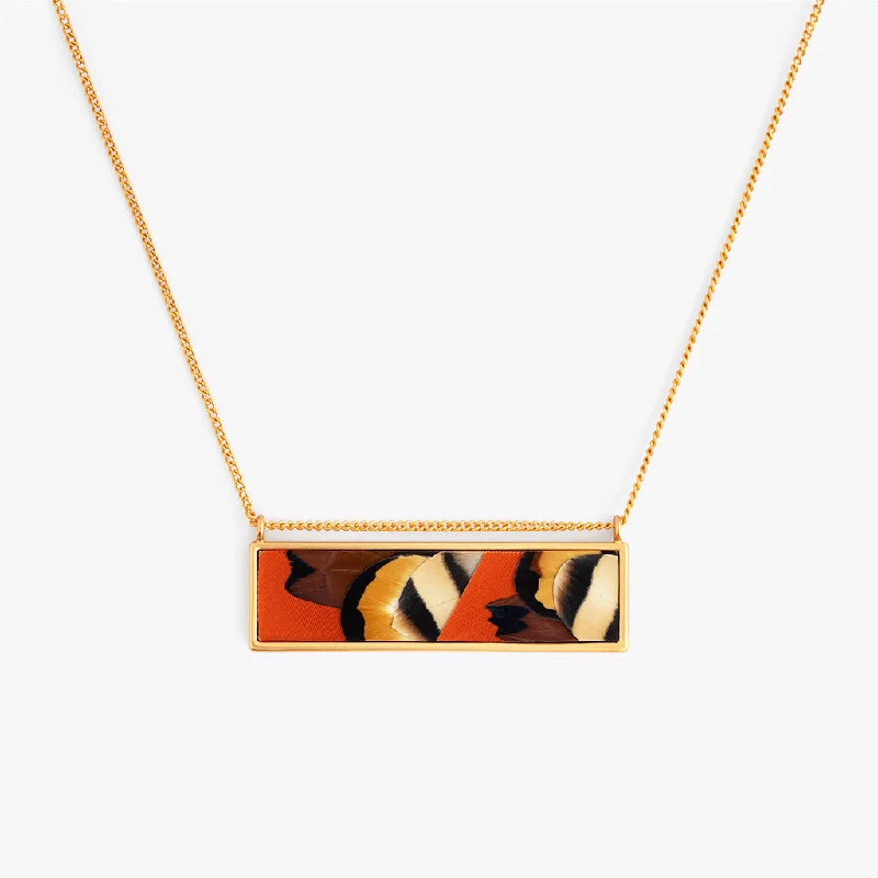 Women's luxury brand necklaces-Jackson Bar Necklace