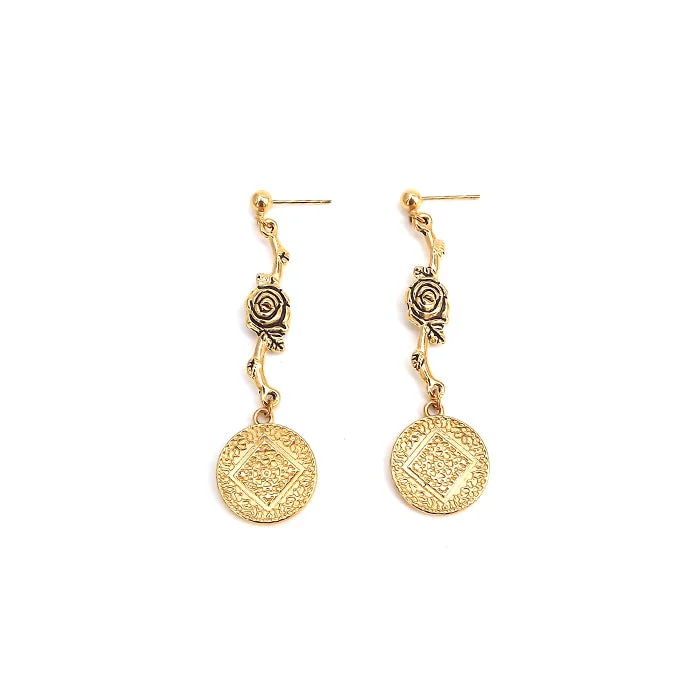 Women's mother-daughter earrings-Ramo