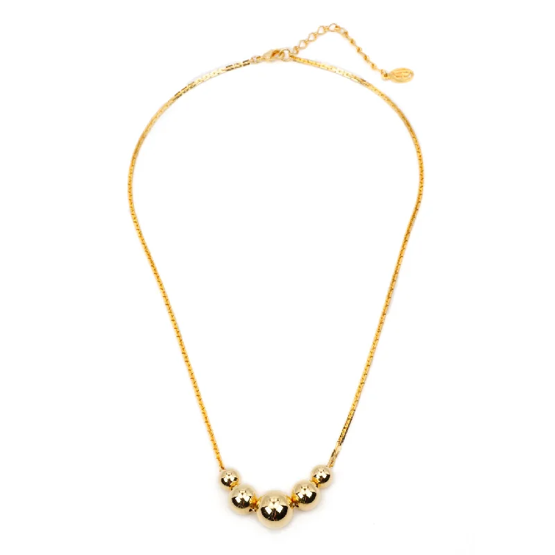 Women's K gold necklaces-SoHo Necklace