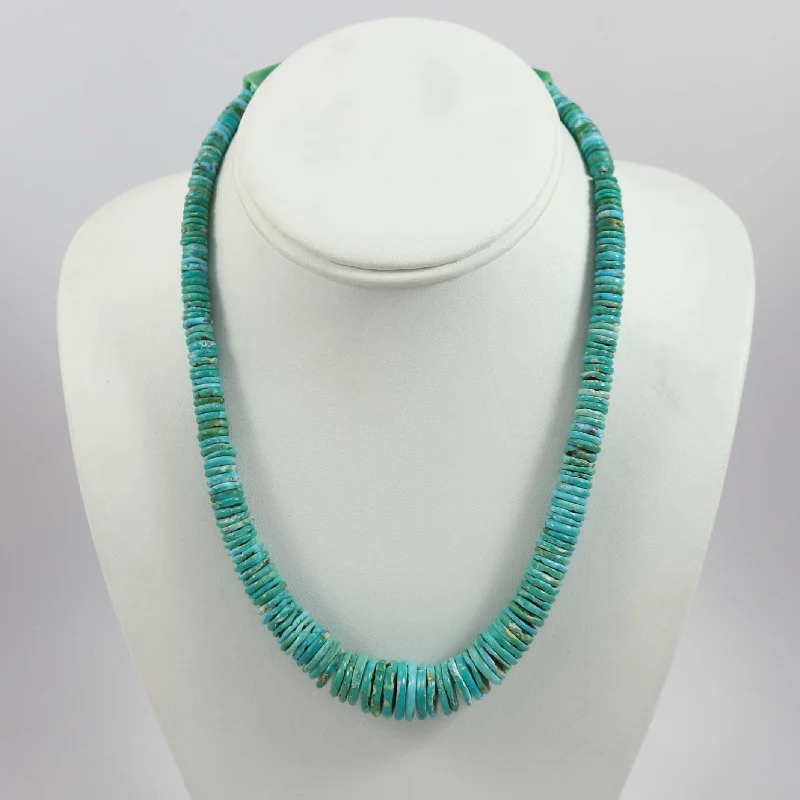 Women's exclusive necklaces-Tyrone Turquoise Necklace