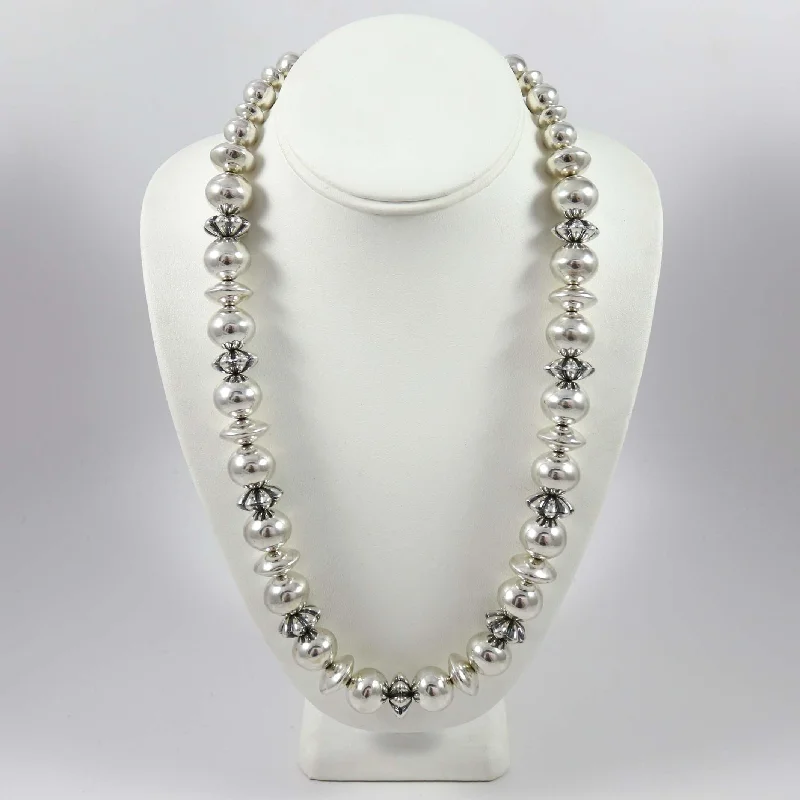 Women's elegant necklaces-Navajo Pearl Necklace