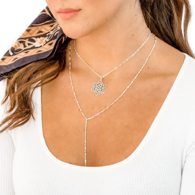 Women's fashion necklaces-Daydream Drop Necklace