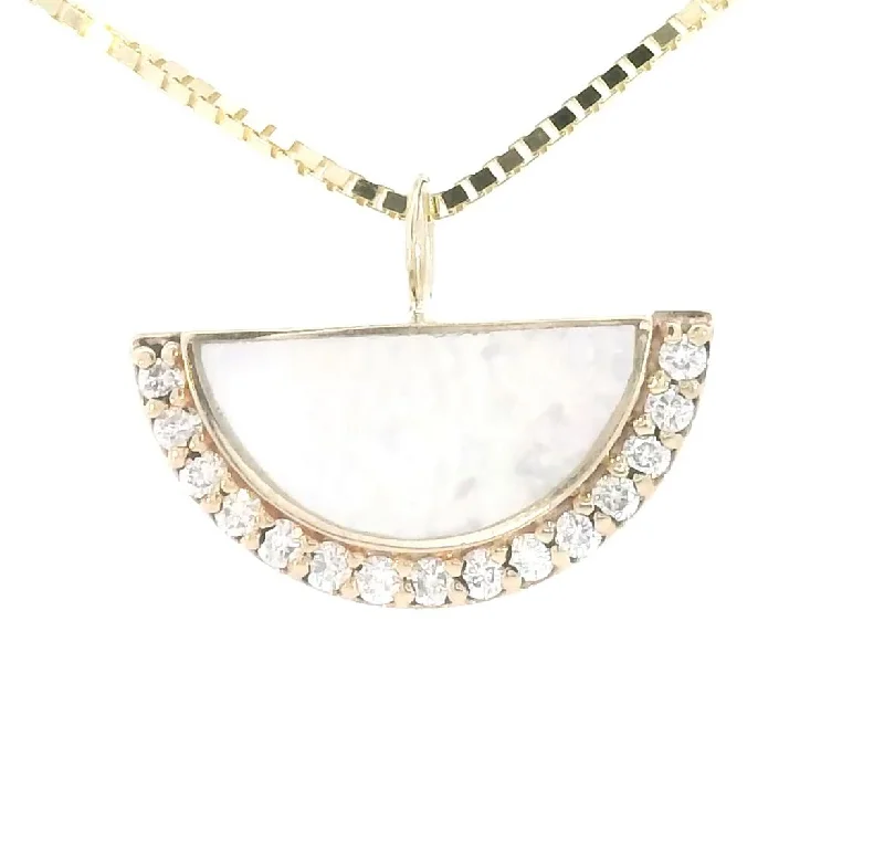 Designer women's necklaces-Mother Of Pearl Alba Necklace