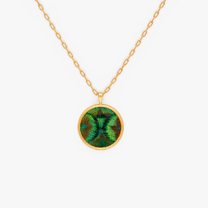 Women's layered necklaces-Verde Pendant Necklace