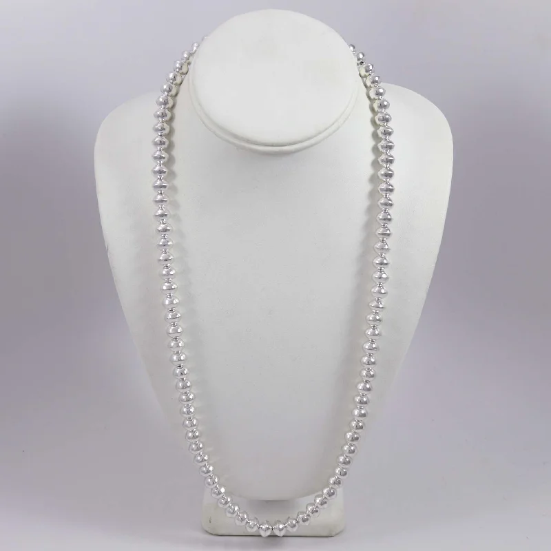 Women's sustainable necklaces-Navajo Pearl Necklace