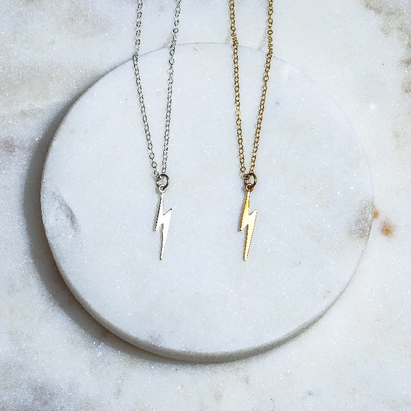 Women's ethical necklaces-Thunderstruck Necklace