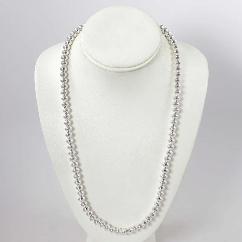 Women's luxury gift necklaces-Navajo Pearl Necklace