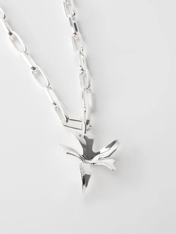 Women's spiritual necklaces-Lilah Necklace in Silver