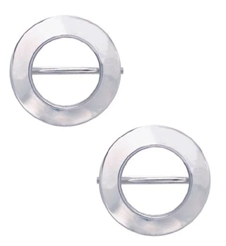 Women's eco-friendly rings-14G Modern Nipple Ring Clicker