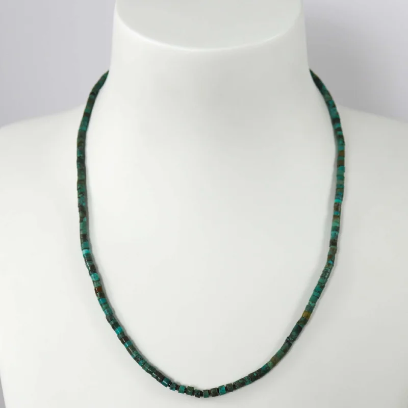 Women's silver-plated necklaces-Kingman Turquoise Necklace