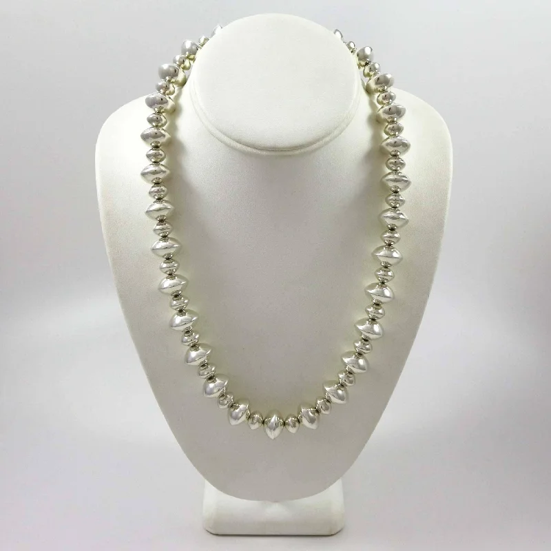 Women's jade necklaces-Navajo Pearl Necklace