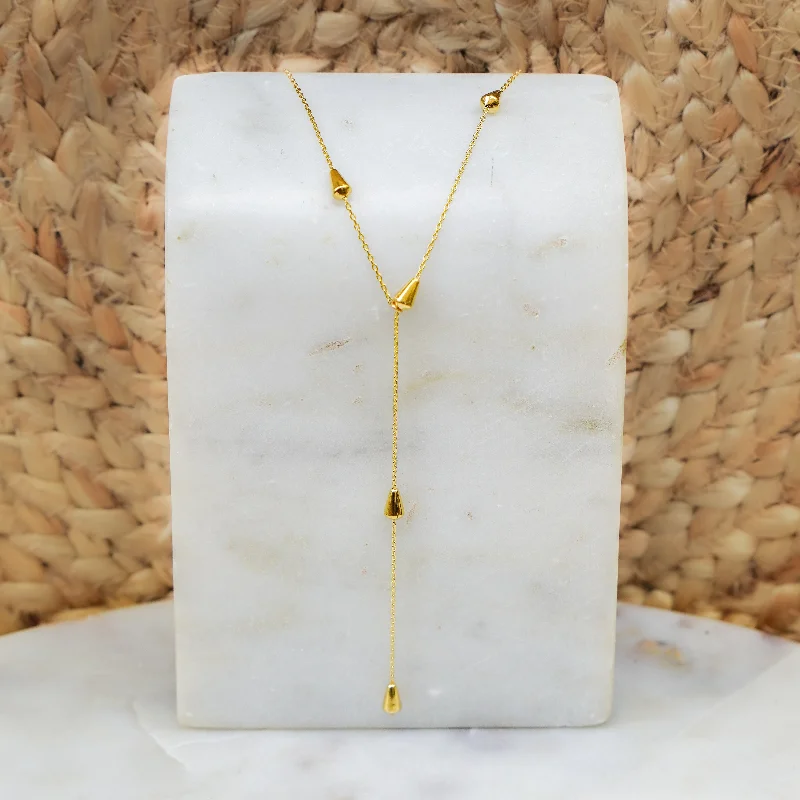 Women's spiritual necklaces-Jetsetter Drop