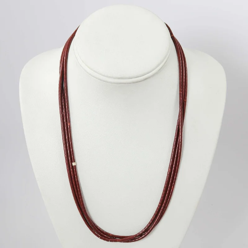 Women's anniversary necklaces-Pipestone Necklace