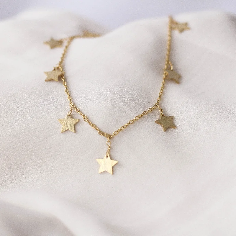 Women's everyday necklaces-Stardust Choker