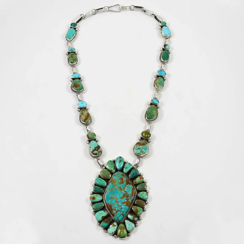 Women's casual necklaces-Royston Turquoise Necklace