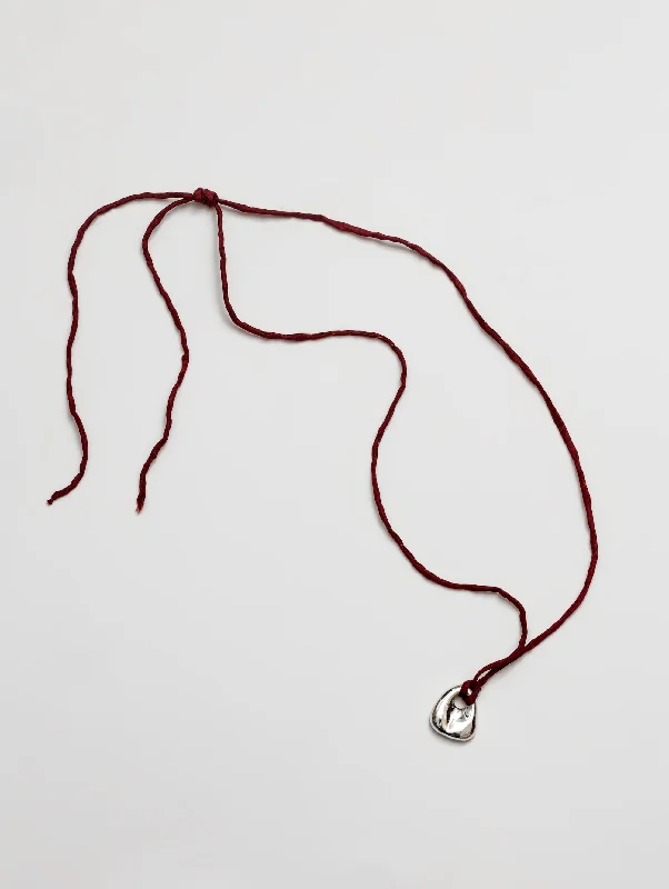 Women's fashion necklaces-Dion Necklace in Red