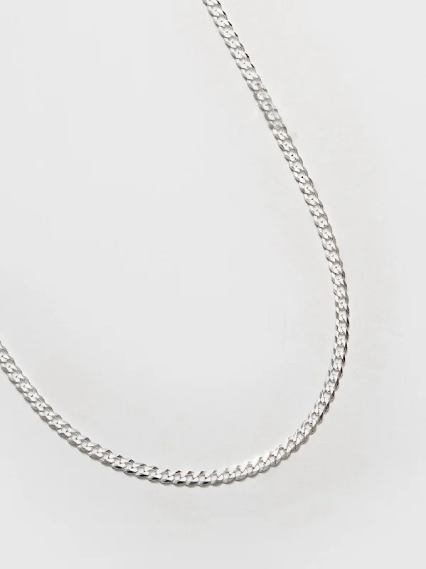 Women's couple necklaces-Liam Necklace in Sterling Silver