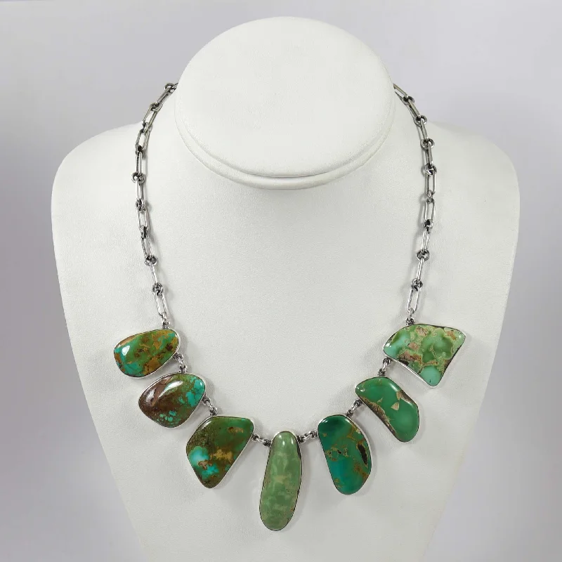 Women's bohemian necklaces-Royston Turquoise Necklace