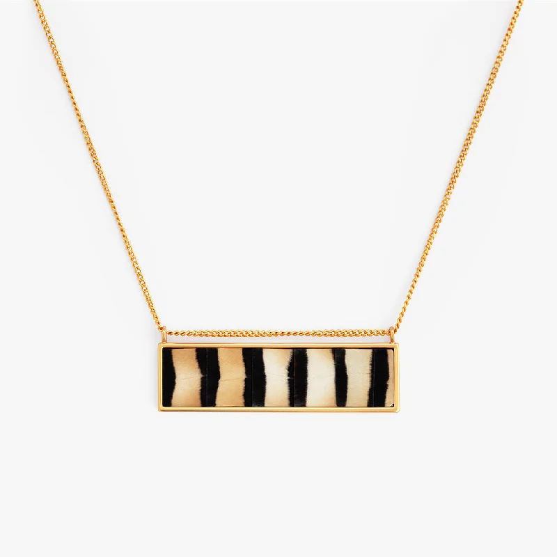 Women's cross necklaces-Casper Bar Necklace