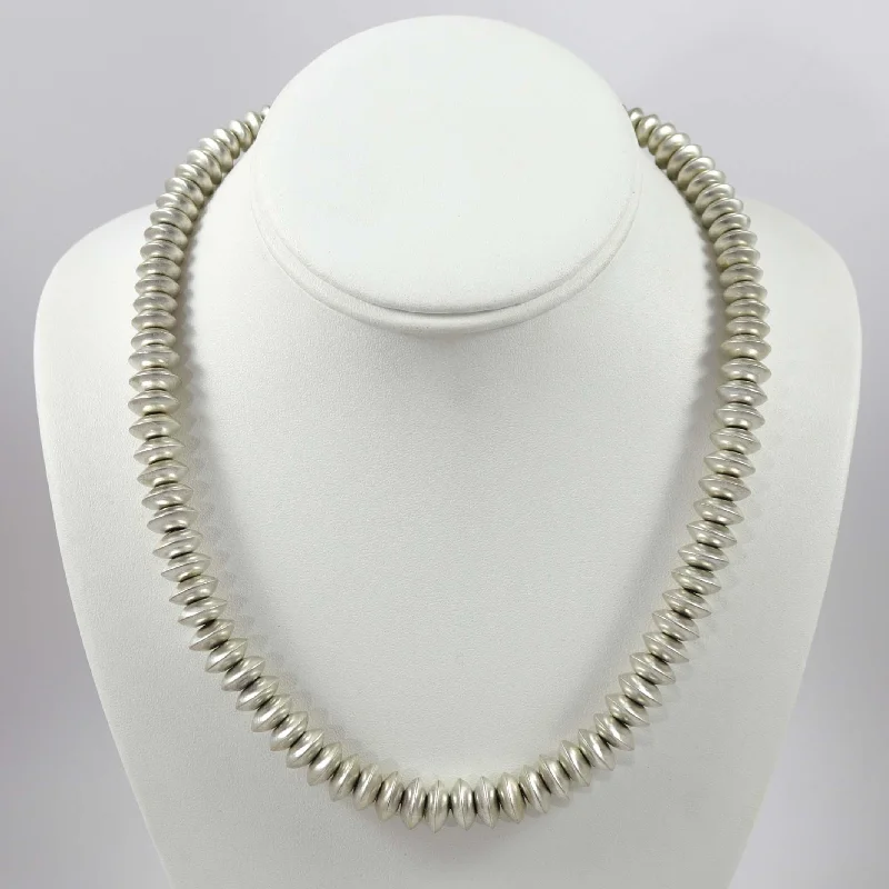 Women's travel necklaces-Navajo Pearl Necklace