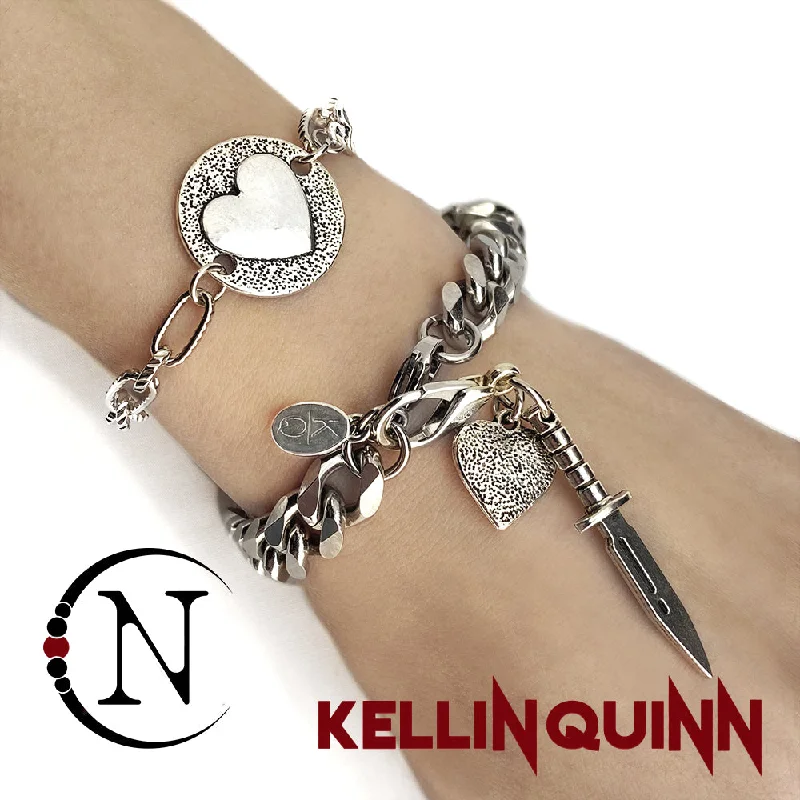 Women's pet memorial bangles-James Dean & Audrey Hepburn NTIO Bracelet Bundle by Kellin Quinn ~ Holiday Edition