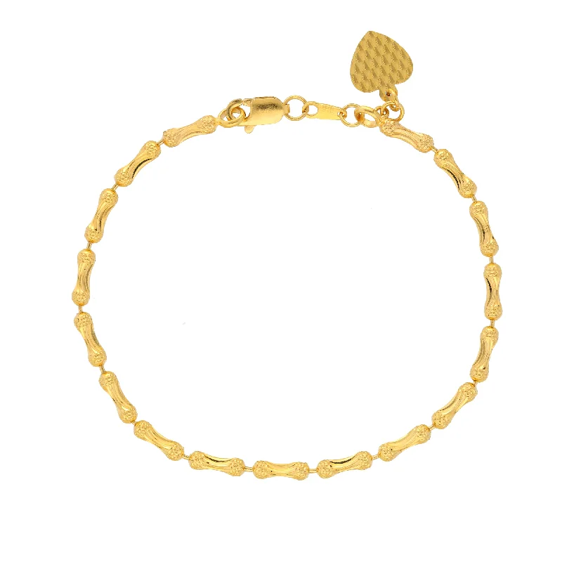 Women's ruby bangles-22K Yellow Gold Bracelet (8.2gm)