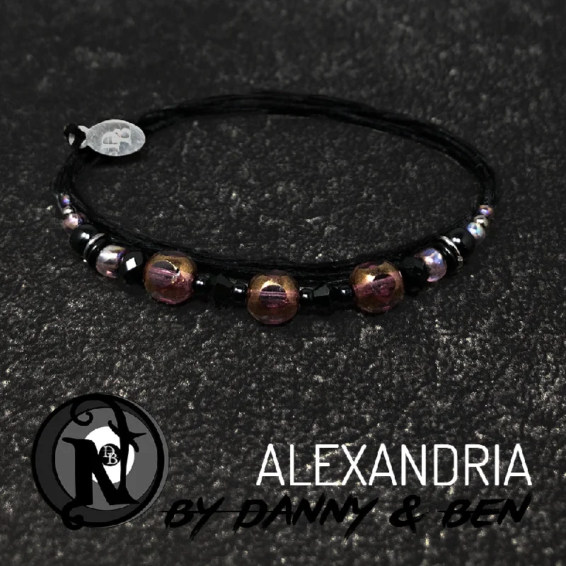 Women's anniversary bangles-Candlelight Alexandria NTIO Bracelet by Danny Worsnop and Ben Bruce