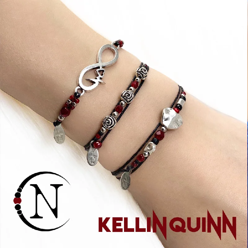 Women's statement bangles-How It Feels to Be Lost Bracelet Bundle by Kellin Quinn