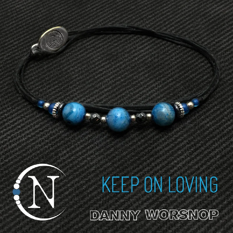 Women's cocktail bangles-Keep On Loving NTIO Bracelet by Danny Worsnop