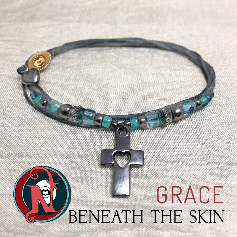 Modern women's bangles-Grace NTIO Bracelet by Beneath The Skin