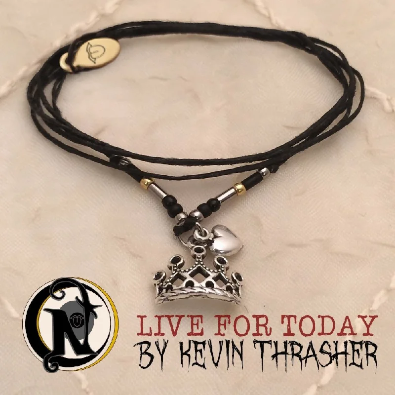 Women's ethical bangles-Live For Today NTIO Bracelet by Kevin Thrasher - RETIRING