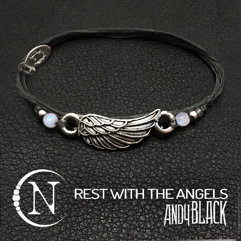 Women's travel bangles-Rest with the Angels NTIO Bracelet by Andy Black