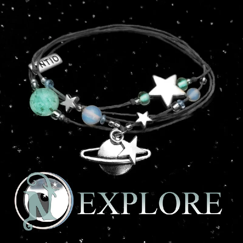 Women's Mother's Day bangles-Explore NTIO Bracelet Science Education and Exploration Line