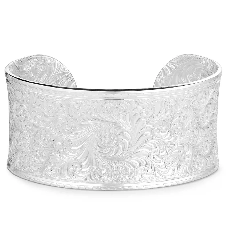 Handmade women's bangles-Montana Silversmiths Classic Allure Cuff Bracelet