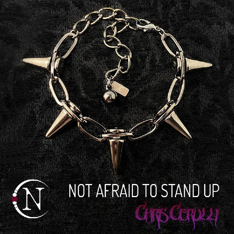 Women's birthstone bangles-Not Afraid To Stand Up NTIO Bracelet By Chris Cerulli