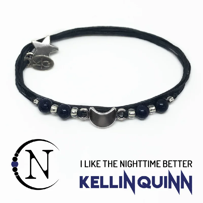 Women's friendship bangles-I Like The Nighttime Better NTIO Bracelet by Kellin Quinn